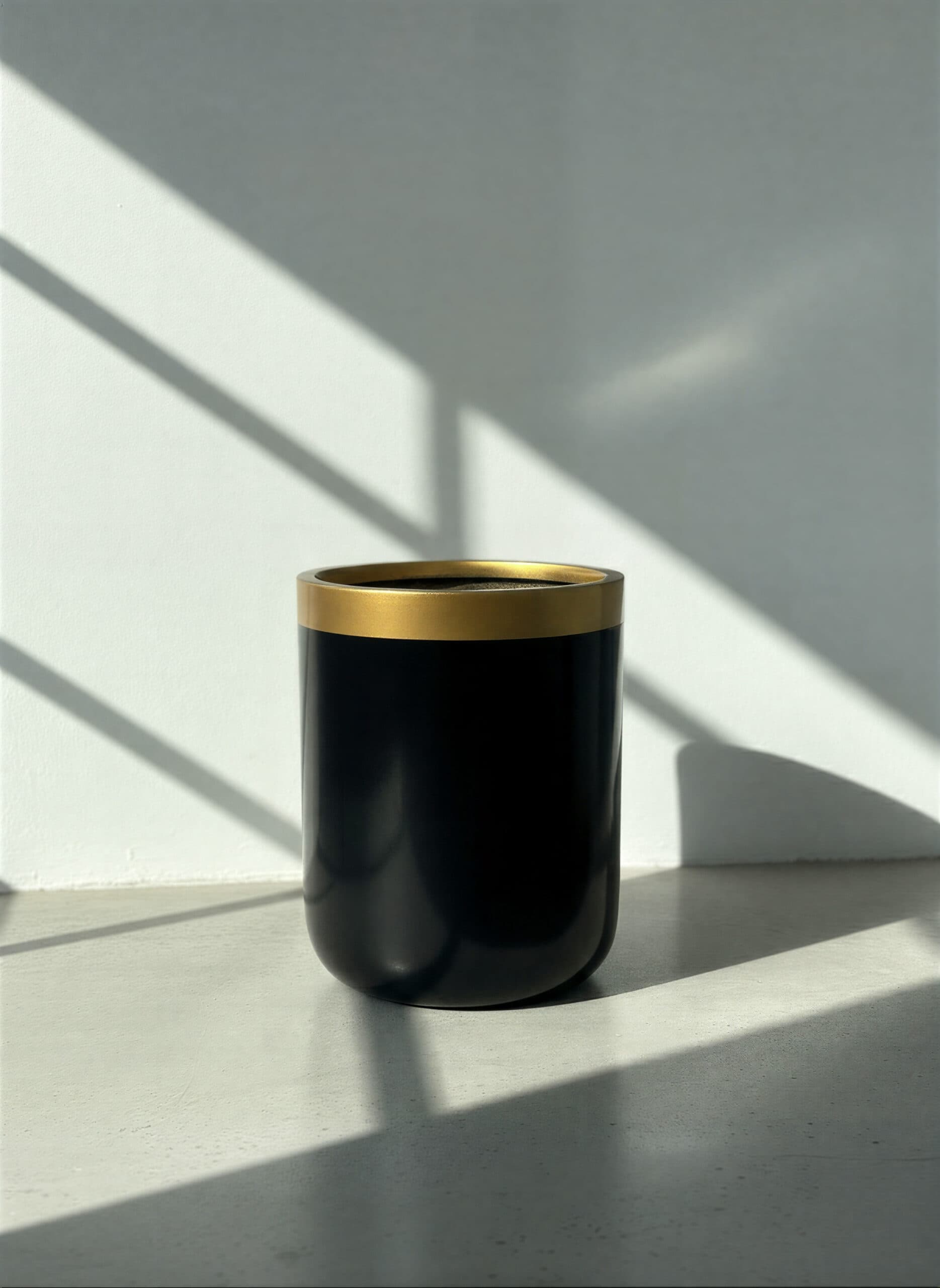 Rimmed Luxe Planter